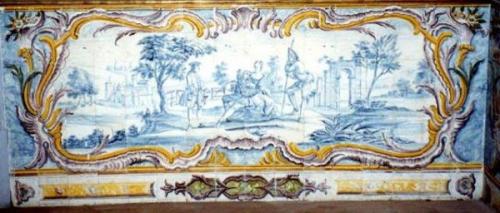 2006 - Quinta da Nossa Senhora dos Prazeres, Amadora. Painéis rococó da 2ª metade do Século XVIII, com cerca de 1000 azulejos, furtados entre 22 e 25/4/2006 da Quinta da Nossa Senhora dos Prazeres na Buraca – Amadora