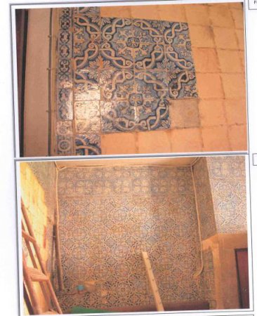 2007 - Rua do Telhal, n.º 61, Lisboa. Cerca de 460 azulejos Séc. XIX, furtados entre 15/8 e 15/9/2007 das escadarias do prédio