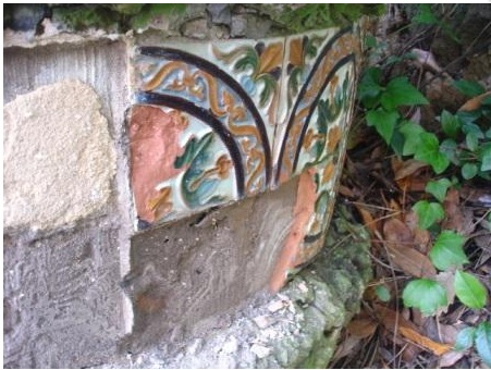 2010 - Museu da Cerâmica - Caldas da Rainha. Azulejos do Museu da Cerâmica, Caldas da Rainha, furtados a 19 de Fevereiro de 2010.